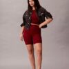 Icon Shapewear kortärmad topp