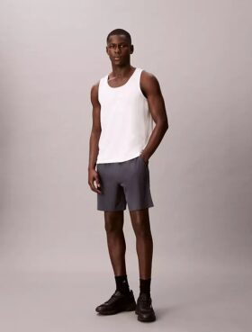 Icon Sport-logotyp i midjan Vävda shorts