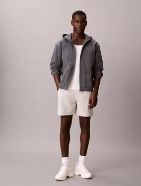 Icon Sport-logotyp i midjan Vävda shorts