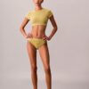 Icon T-shirt-Bralette i Cotton Stretch med lätt foder