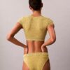 Icon T-shirt-Bralette i Cotton Stretch med lätt foder