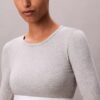 Ikonisk bomulls- och Modal-Bralette med långa ärmar och lätt foder Ikonisk bomulls- och Modal-Bralette med långa ärmar och lätt foder