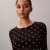 Ikonisk bomulls- och Modal-Bralette med långa ärmar och lätt foder Ikonisk bomulls- och Modal-Bralette med långa ärmar och lätt foder
