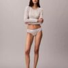 Ikonisk bomulls- och Modal-Bralette med långa ärmar och lätt foder Ikonisk bomulls- och Modal-Bralette med långa ärmar och lätt foder