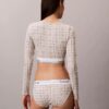 Ikonisk bomulls- och Modal-Bralette med långa ärmar och lätt foder Ikonisk bomulls- och Modal-Bralette med långa ärmar och lätt foder