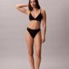 Ikonisk bomulls- och Modal-Bralette med metalliskt mönster och lätt foder Ikonisk bomulls- och Modal-Bralette med metalliskt mönster och lätt foder