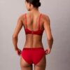 Ikonisk bomulls- och Modal-Bralette med metalliskt mönster och lätt foder Ikonisk bomulls- och Modal-Bralette med metalliskt mönster och lätt foder