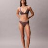 Ikonisk bomulls- och Modal-Bralette med metalliskt mönster och lätt foder Ikonisk bomulls- och Modal-Bralette med metalliskt mönster och lätt foder
