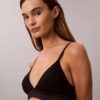 Ikonisk bomulls- och Modal-Bralette med metalliskt mönster och lätt foder Ikonisk bomulls- och Modal-Bralette med metalliskt mönster och lätt foder