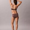 Ikonisk bomulls- och Modal-Bralette med metalliskt mönster och lätt foder Ikonisk bomulls- och Modal-Bralette med metalliskt mönster och lätt foder