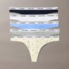 Ikonisk logotyp, 5-pack Thong-trosor Ikonisk logotyp, 5-pack Thong-trosor