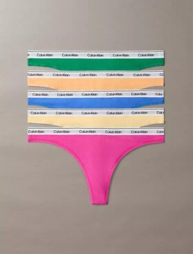 Ikonisk logotyp, 5-pack Thong-trosor