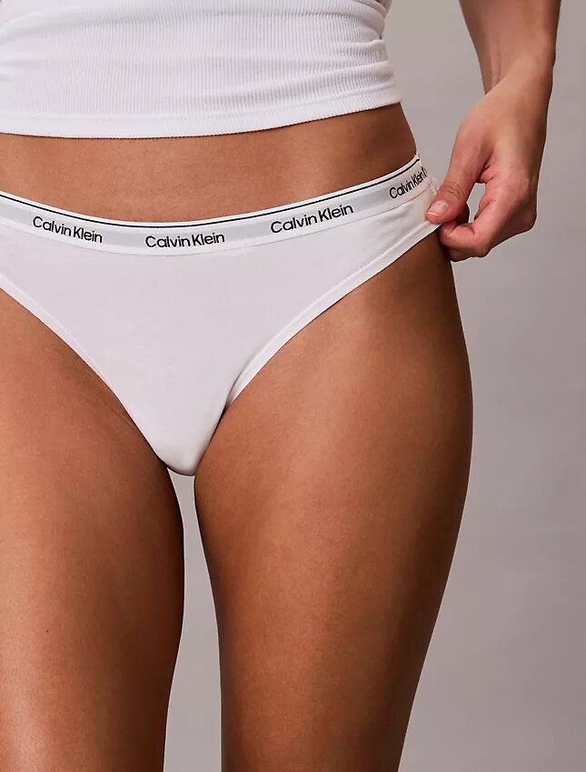 Ikonisk logotyp, 5-pack Thong-trosor Ikonisk logotyp, 5-pack Thong-trosor