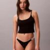 Ikonisk logotyp, doppad stringthong Ikonisk logotyp, doppad stringthong
