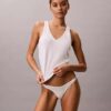 Ikonisk logotyp, doppad stringthong Ikonisk logotyp, doppad stringthong