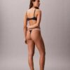 Ikonisk logotyp, doppad stringthong Ikonisk logotyp, doppad stringthong