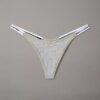 Ikonisk logotyp, doppad stringthong Ikonisk logotyp, doppad stringthong