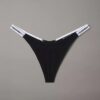 Ikonisk logotyp, doppad stringthong Ikonisk logotyp, doppad stringthong