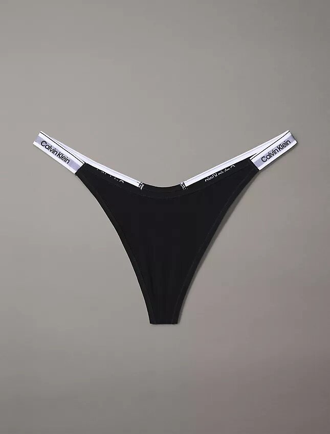 Ikonisk logotyp, doppad stringthong Ikonisk logotyp, doppad stringthong