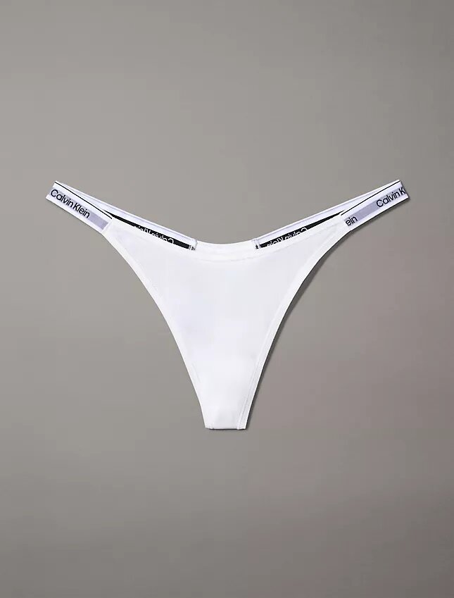 Ikonisk logotyp, doppad stringthong Ikonisk logotyp, doppad stringthong