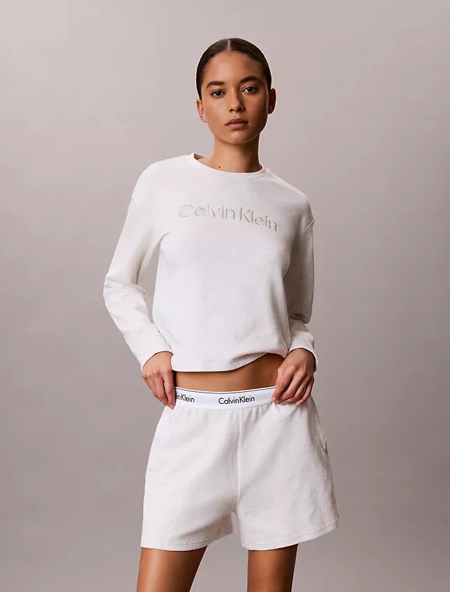 Ikoniska pyjamasbyxor i bomullsfrotté Ikoniska pyjamasbyxor i bomullsfrotté