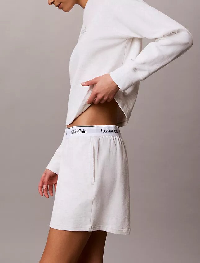 Ikoniska pyjamasbyxor i bomullsfrotté Ikoniska pyjamasbyxor i bomullsfrotté