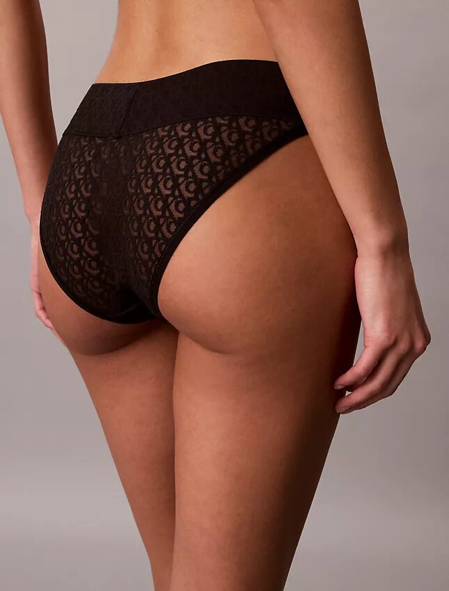 Ikonlogotyp Spets 3-pack Bikini med låg midja Ikonlogotyp Spets 3-pack Bikini med låg midja