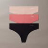 Invisibles 3-pack Thong Invisibles 3-pack Thong