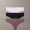 Invisibles 3-pack Thong Invisibles 3-pack Thong