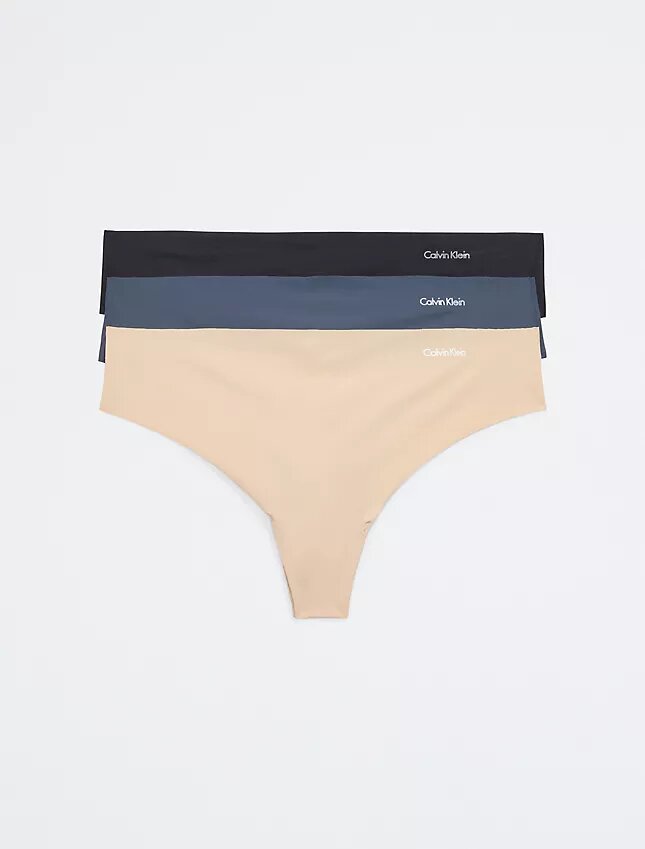Invisibles 3-pack Thong Invisibles 3-pack Thong