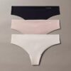 Invisibles 3-pack Thong Invisibles 3-pack Thong