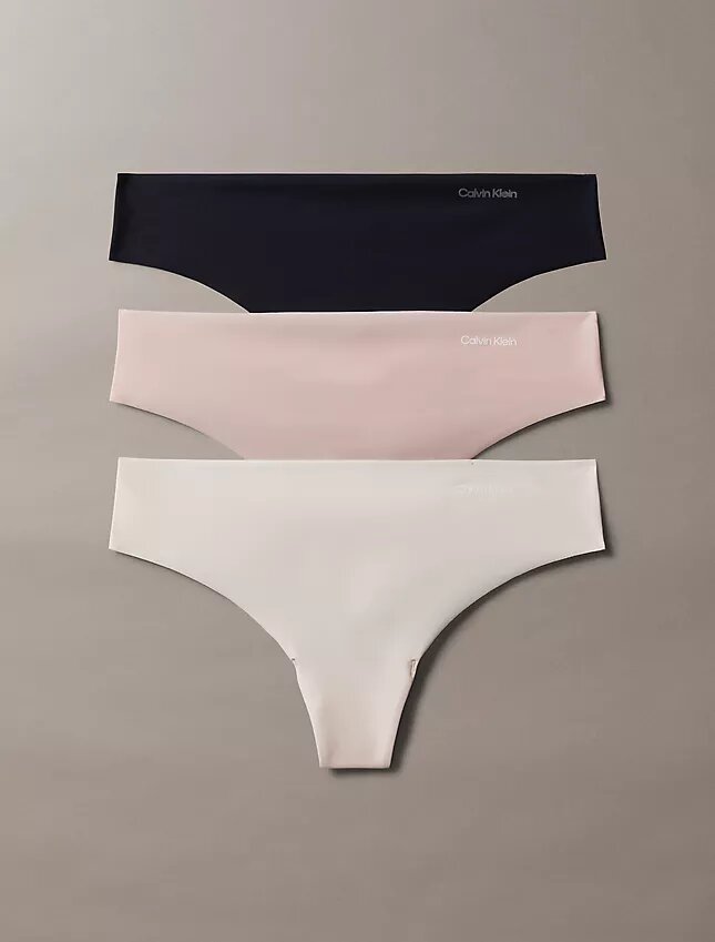 Invisibles 3-pack Thong Invisibles 3-pack Thong