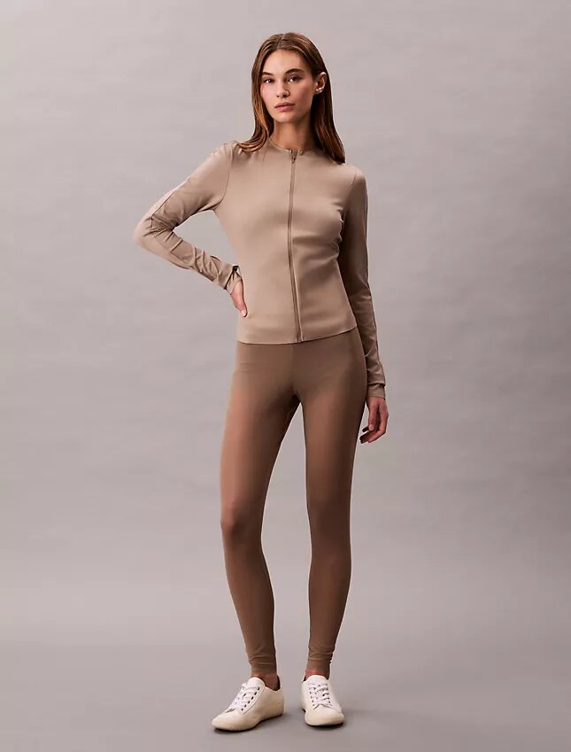 Invisibles Mesh-leggings med hög midja Invisibles Mesh-leggings med hög midja