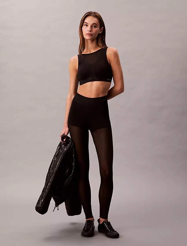 Invisibles Mesh-leggings med hög midja Invisibles Mesh-leggings med hög midja
