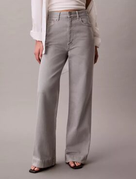 Jeans med extra hög midja och vida ben Jeans med extra hög midja och vida ben