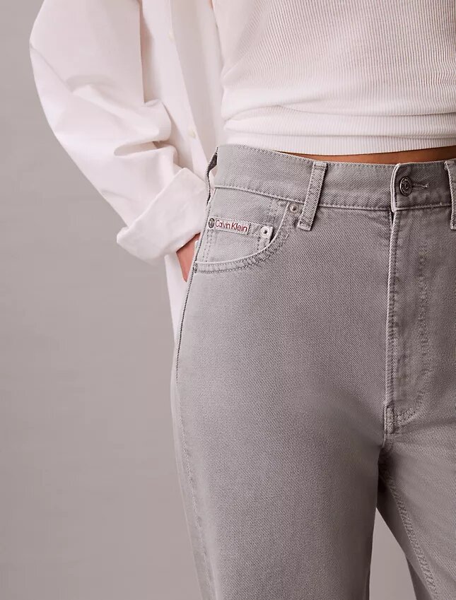 Jeans med extra hög midja och vida ben Jeans med extra hög midja och vida ben