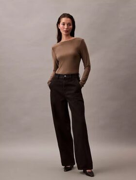 Jeans med hög midja