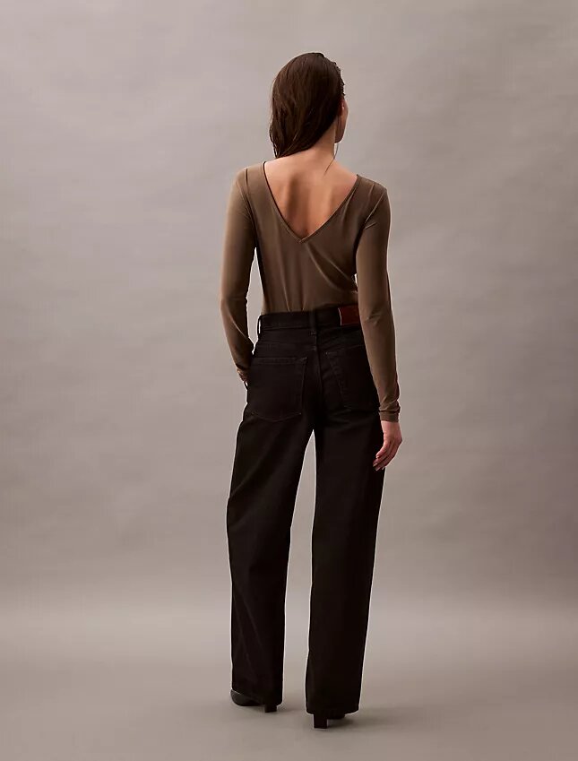 Jeans med hög midja Jeans med hög midja