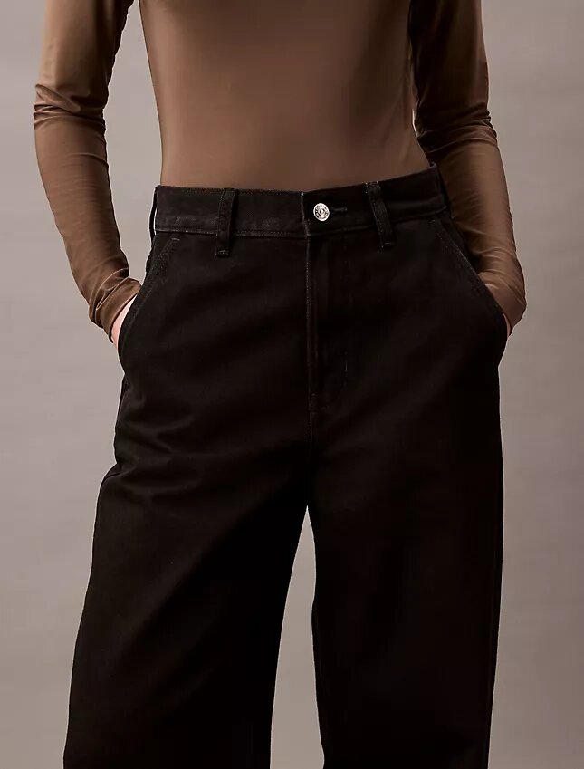 Jeans med hög midja Jeans med hög midja