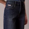 Jeans med hög midja och raka ben Jeans med hög midja och raka ben