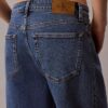 Jeans med hög midja och raka ben Jeans med hög midja och raka ben