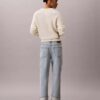 Jeans med hög midja och raka ben Jeans med hög midja och raka ben