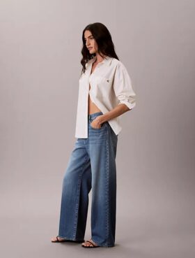 Jeans med vida ben