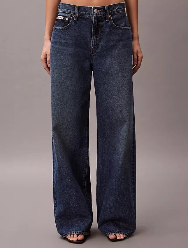 Jeans med vida ben Jeans med vida ben