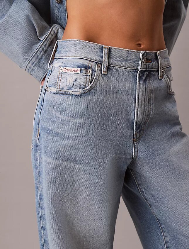 Jeans med vida ben Jeans med vida ben
