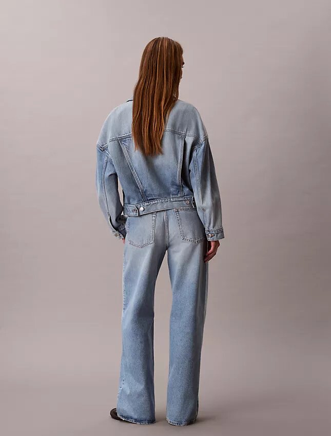 Jeans med vida ben Jeans med vida ben