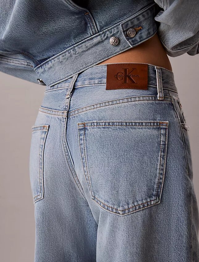Jeans med vida ben Jeans med vida ben