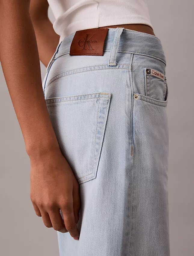 Jeans med vida ben Jeans med vida ben