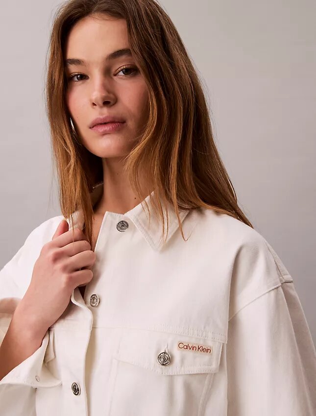 Jeansjacka med bälte Jeansjacka med bälte