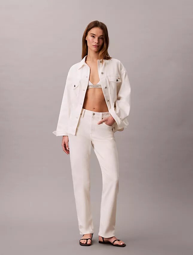 Jeansjacka med bälte Jeansjacka med bälte